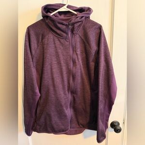 The North Face asymmetrical zipup XXL